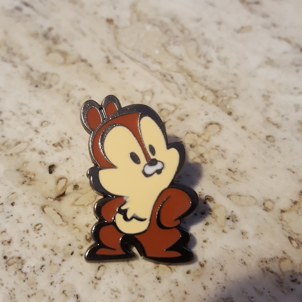 4/$20 Chip Cute Stylized Disney Pin